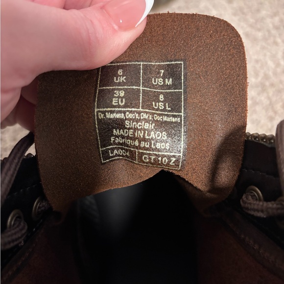 Dr. Martens Jayden Platform Brown Leather Women's size 39/8 - Picture 7 of 9